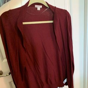 Maroon Merona Cardigan